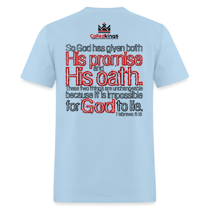 God Can't Lie - powder blue