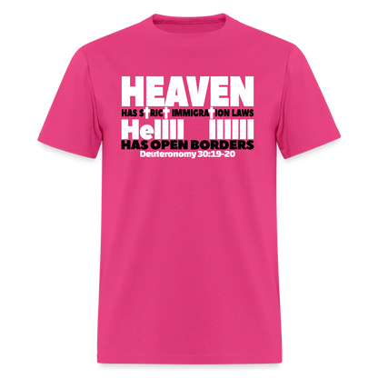 Heaven Has Strict Immigration Laws - fuchsia
