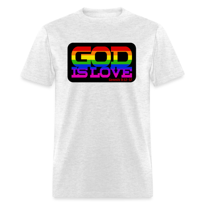 GOD is Love - light heather gray
