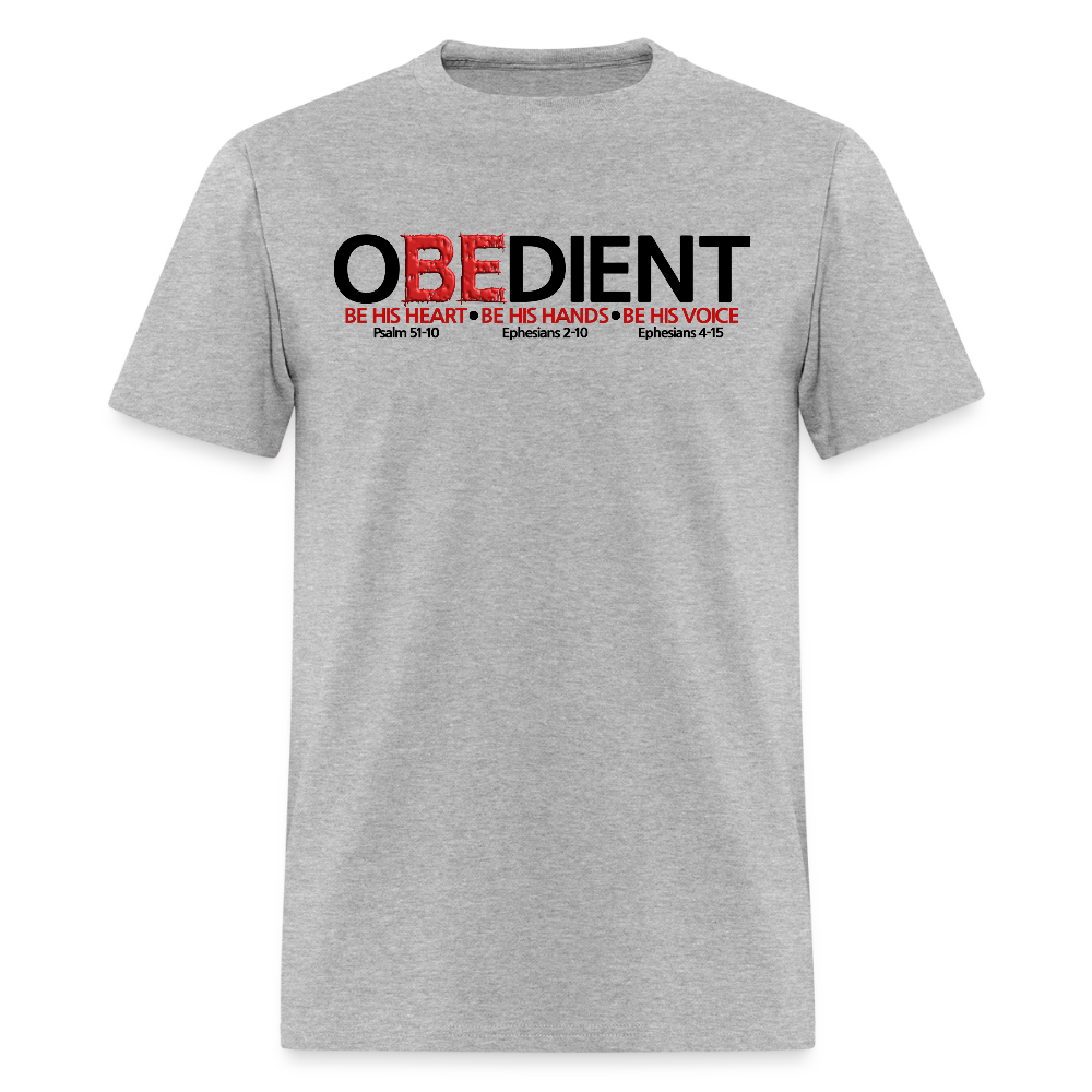 Obedient - heather gray