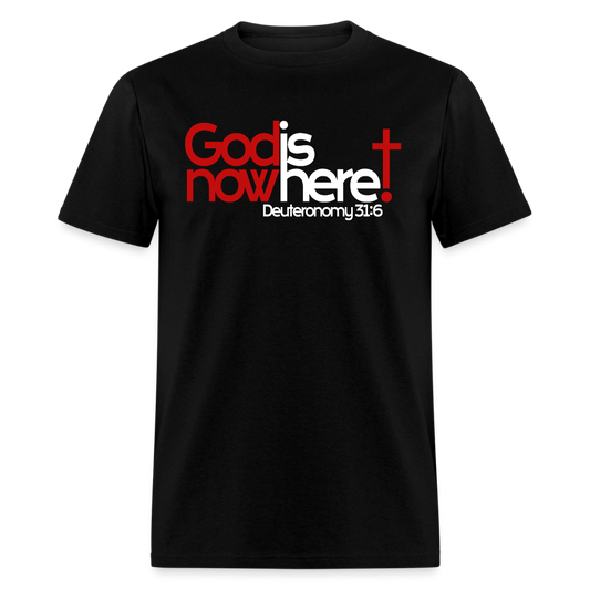 God Is Now Here - black
