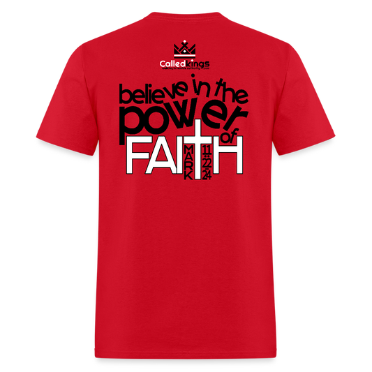 WTBSF? Believe in the Power of Faith - red