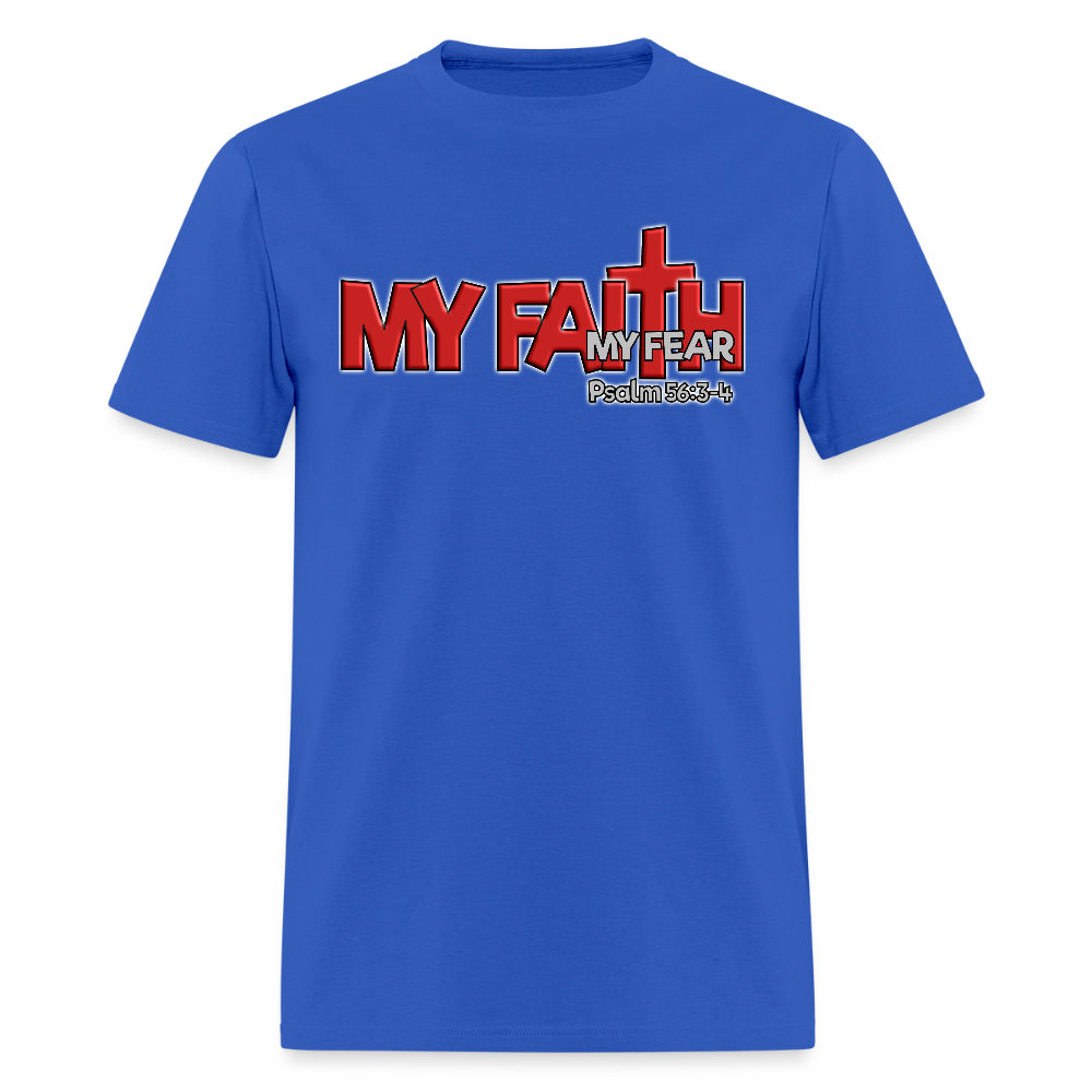 My Faith My Fear - royal blue