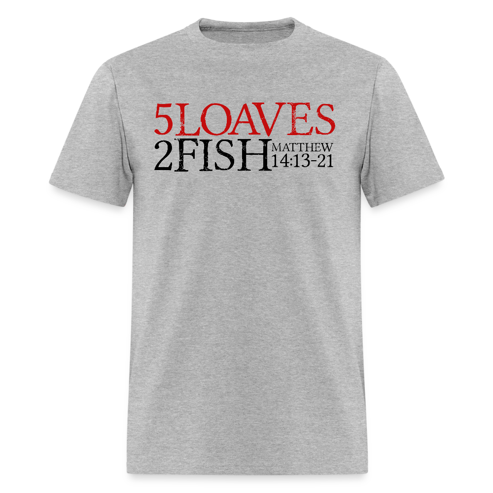 5 Loaves 2 Fish - heather gray