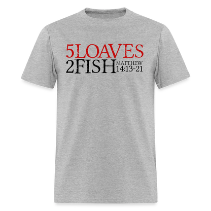 5 Loaves 2 Fish - heather gray