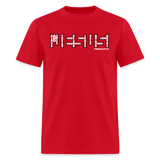 Jesus Name - red