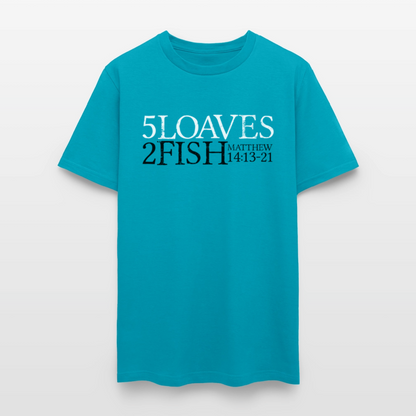5 Loaves 2 Fish - turquoise