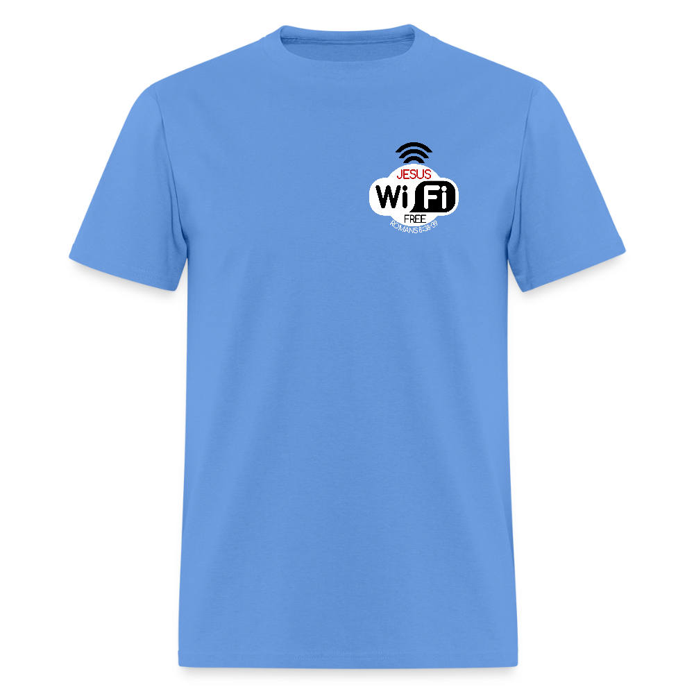 Jesus Strong Wireless Connection - carolina blue