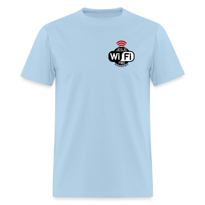 Jesus Strong Wireless Connection - powder blue