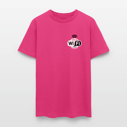 Jesus Strong Wireless Connection - fuchsia