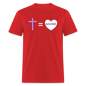 Cross = Love - red