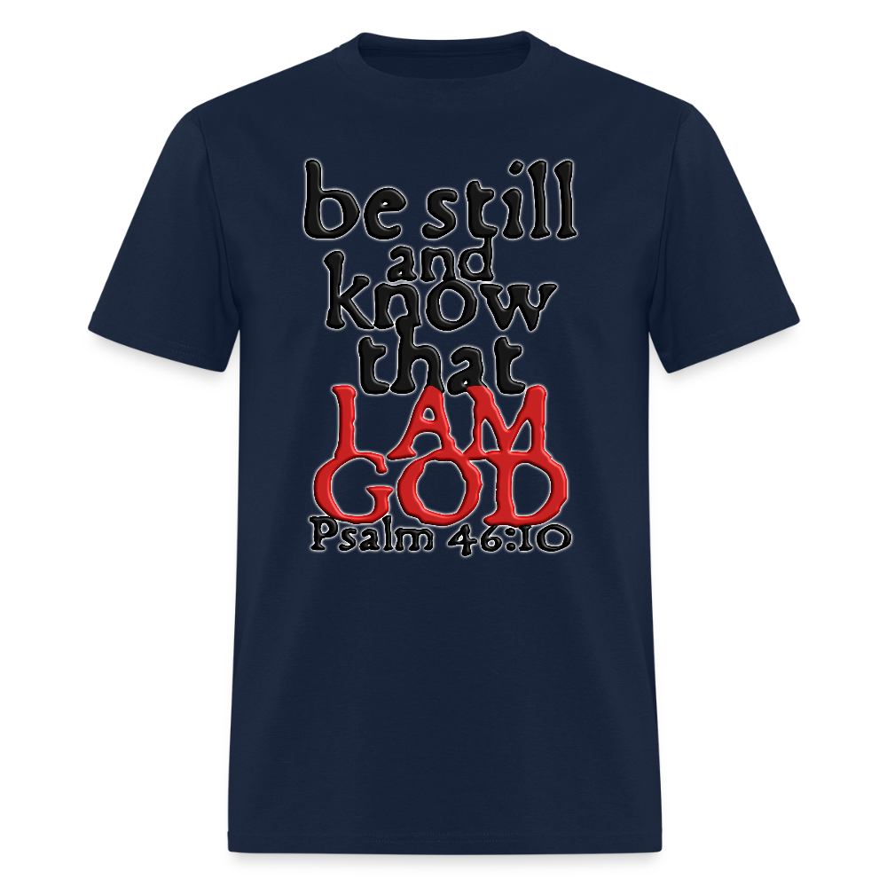 Be Still and Know - navy