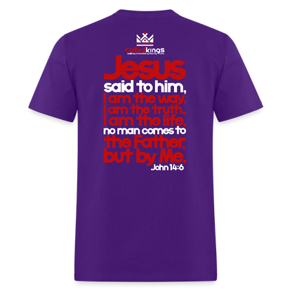 Jesus Is the Answer - purple