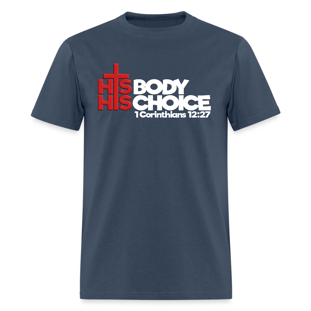 His Body His Choice -  blue dusk