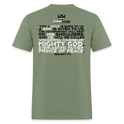 Jesus is Awesome - military green