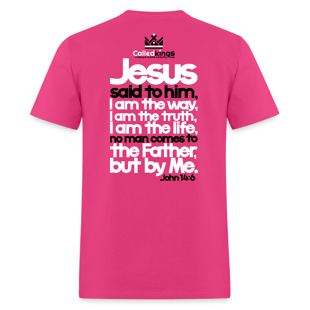 Jesus Is the Answer - fuchsia