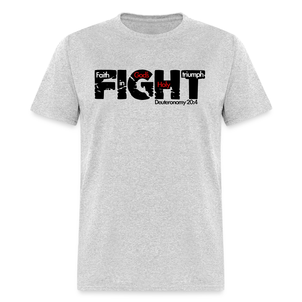 FIGHT - heather gray