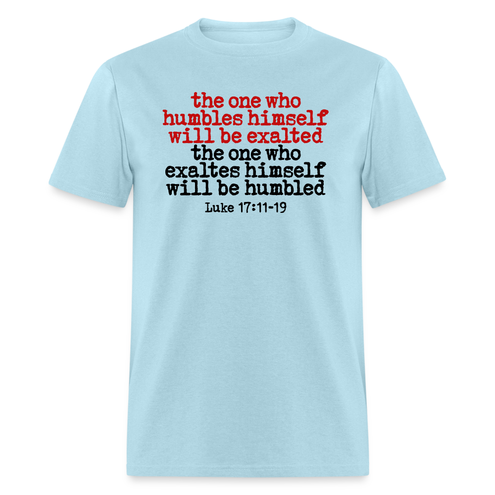 One Who Humbles Himself - powder blue