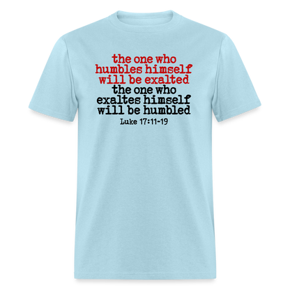 One Who Humbles Himself - powder blue