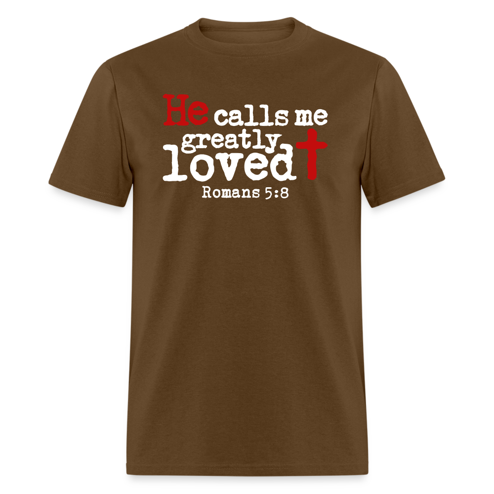 He Calls Me Greatly Loved - brown