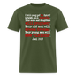 I Will Pour Out My Spirit - military green