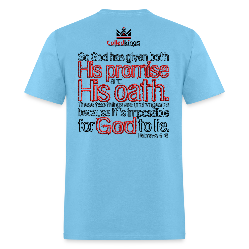 God Can't Lie - aquatic blue