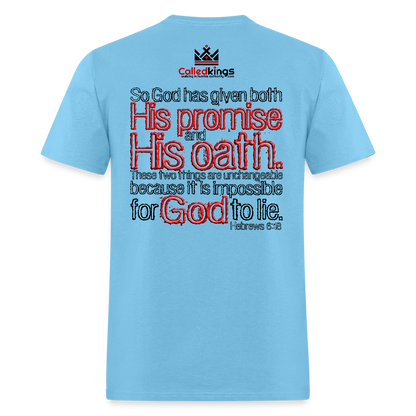 God Can't Lie - aquatic blue