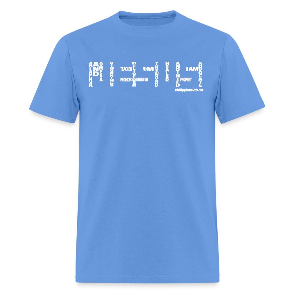 Jesus Names - carolina blue
