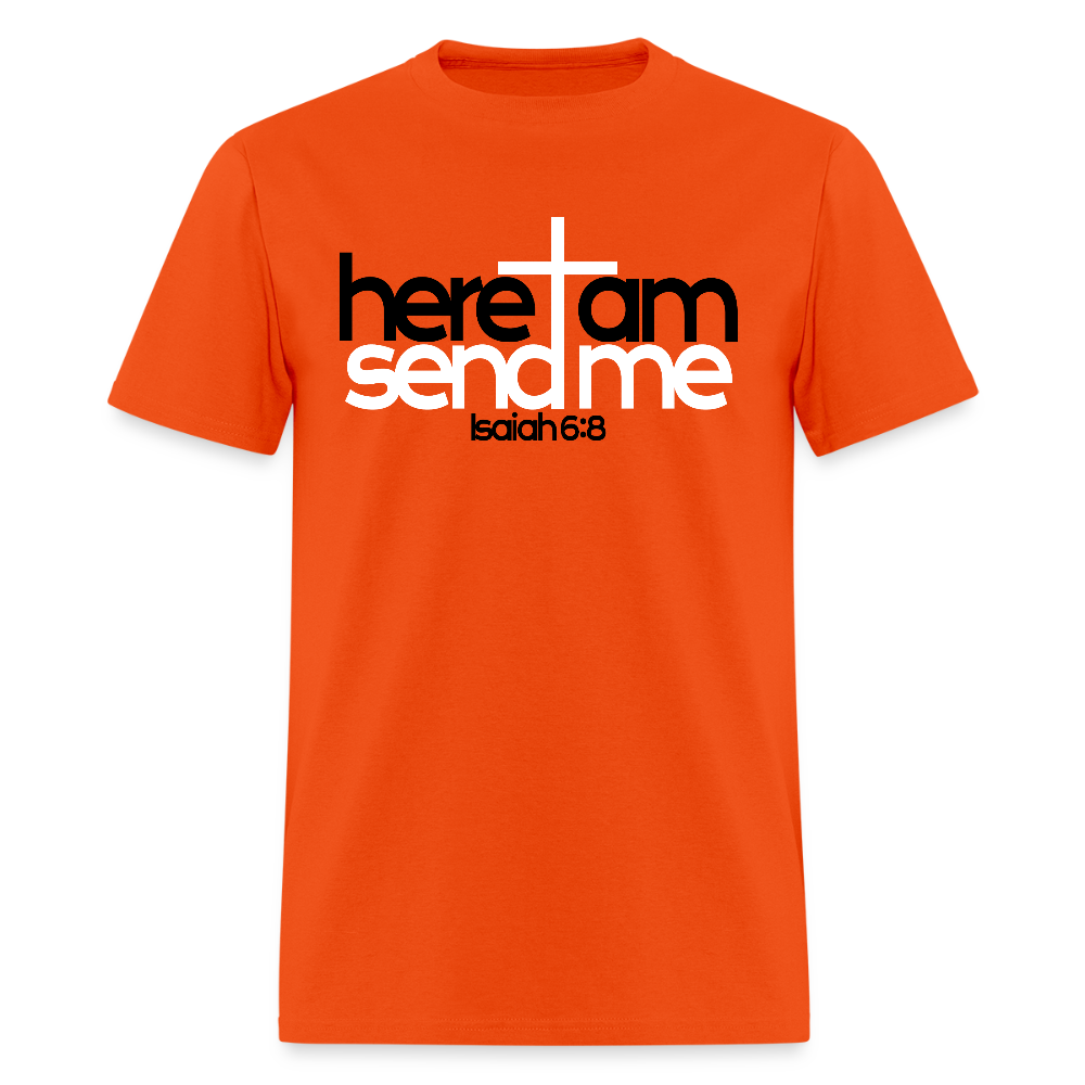 Here I am, send me - orange