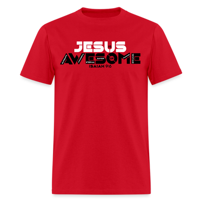 Jesus is Awesome - red