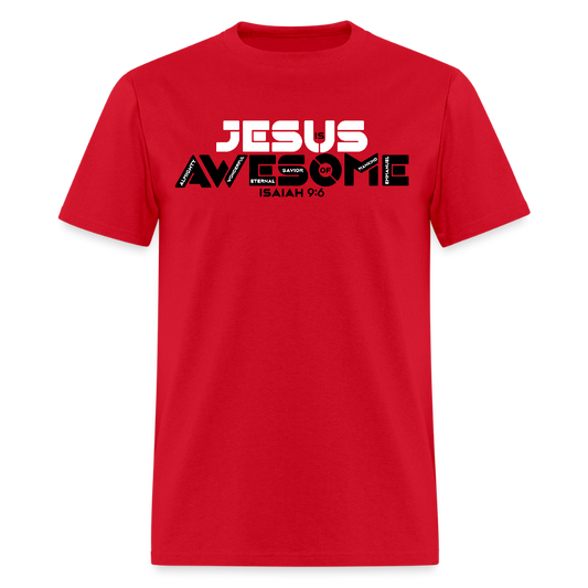 Jesus is Awesome - red
