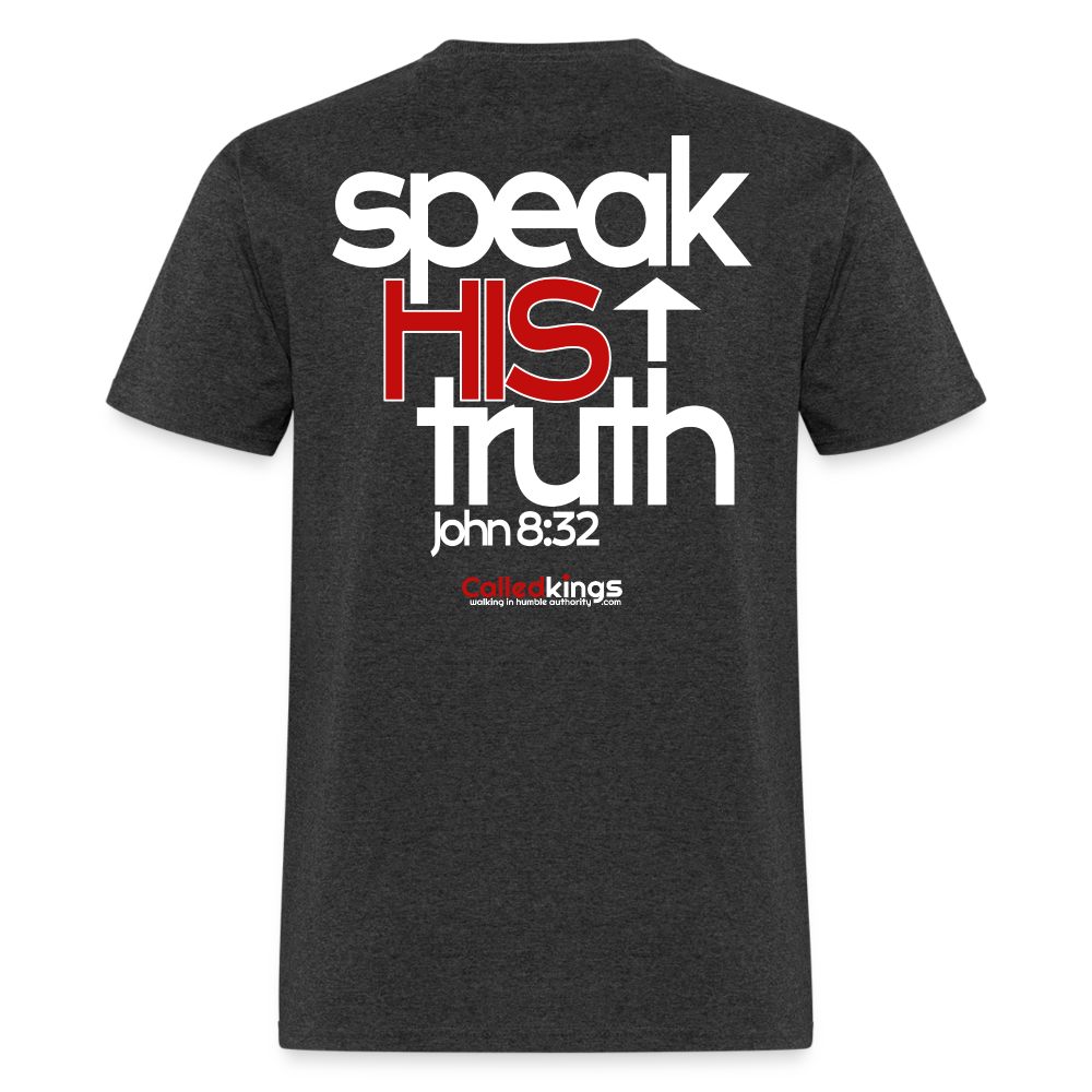 WTBSF? Speak His Truth - heather black