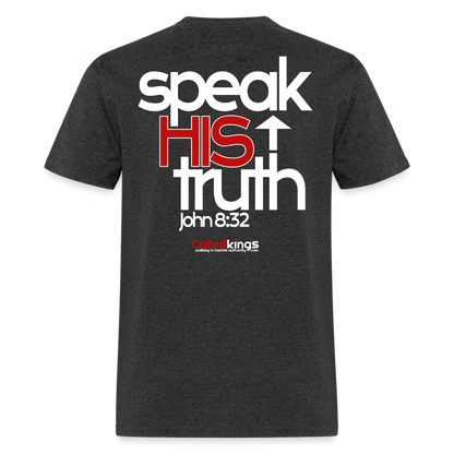 WTBSF? Speak His Truth - heather black