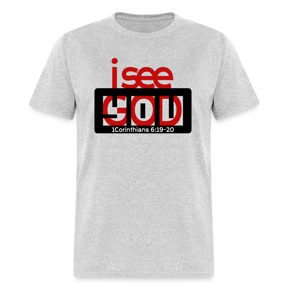 I See God in You - heather gray