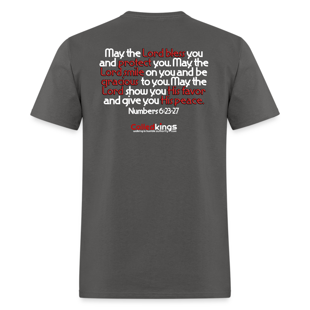 The Lord Give You His Peace - charcoal