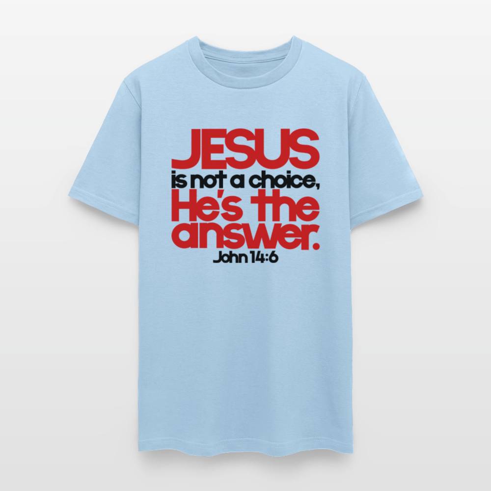 Jesus Is the Answer - powder blue