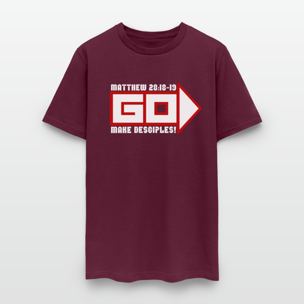 Go Make Desciples - burgundy