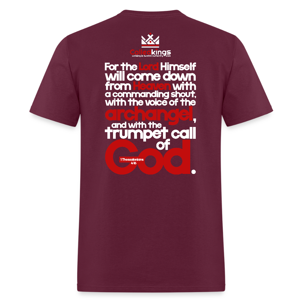 I Am Coming Back - burgundy