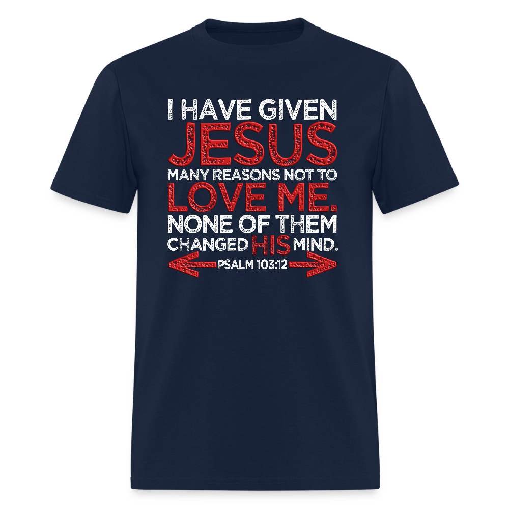 Many Reasons Not to Love Me - navy