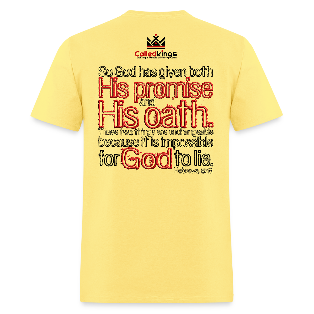 God Can't Lie - cornsilk
