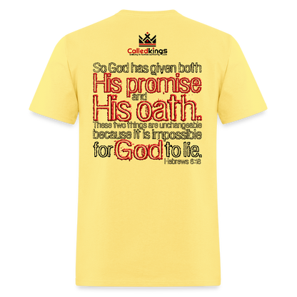 God Can't Lie - cornsilk