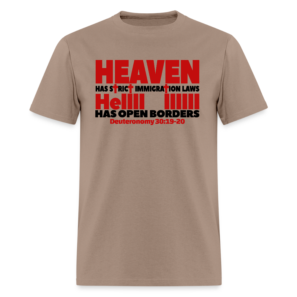 Heaven Has Strict Immigration Laws - brown savana