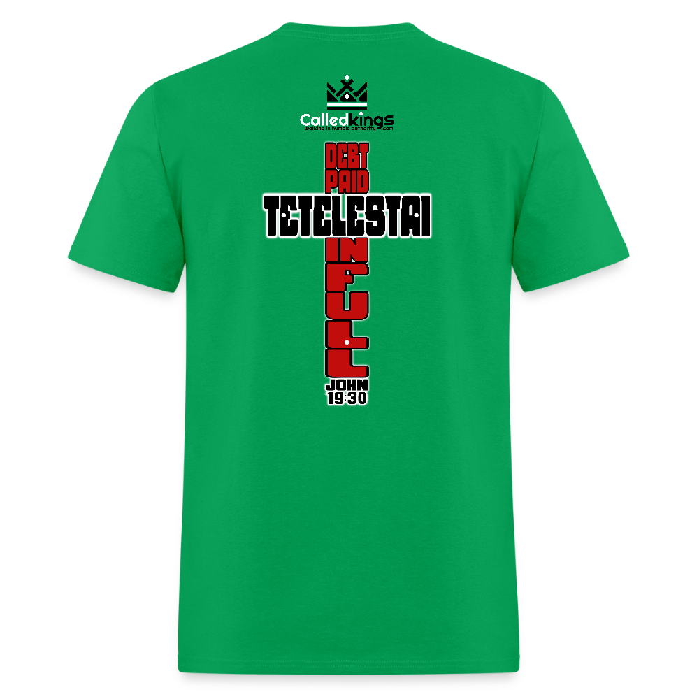 Debt Paid in Full - bright green