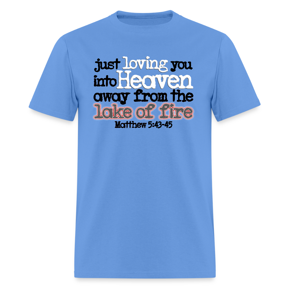 Loving You Into Heaven - carolina blue