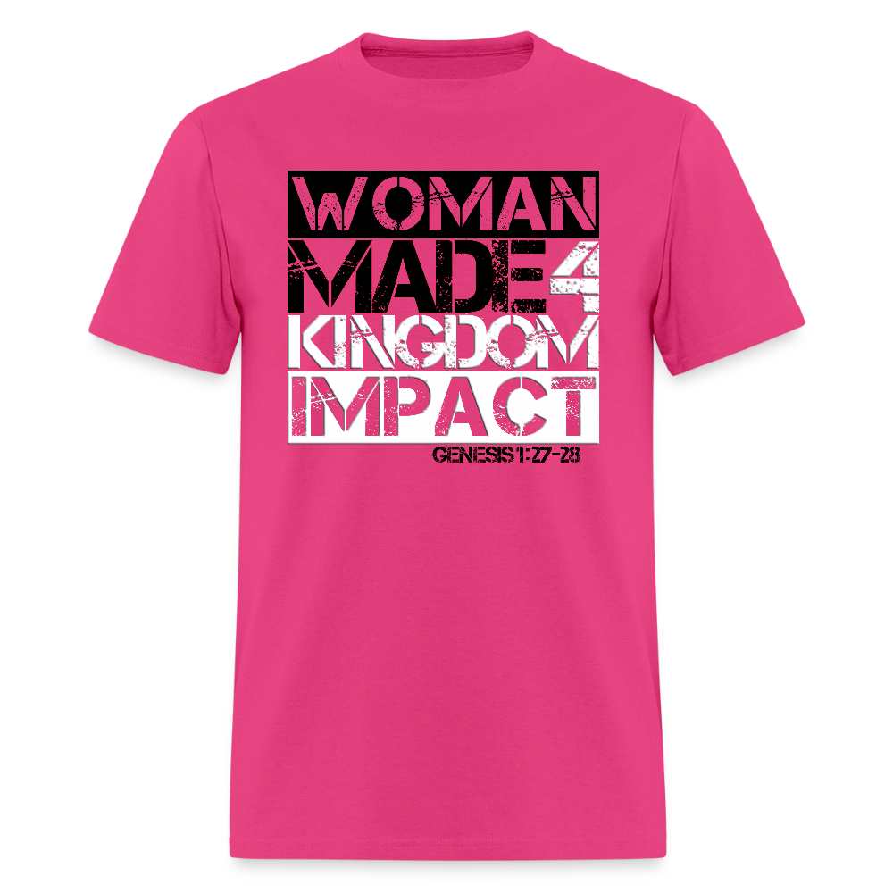 Woman Made 4 Kingdom Impact - fuchsia