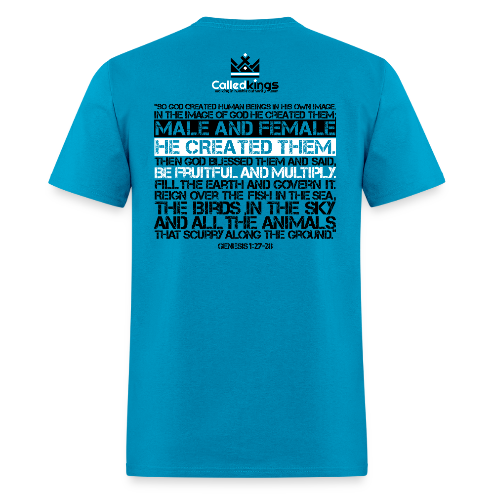 Woman Made 4 Kingdom Impact - turquoise