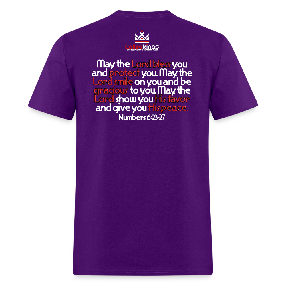 The Lord Smile On You - purple