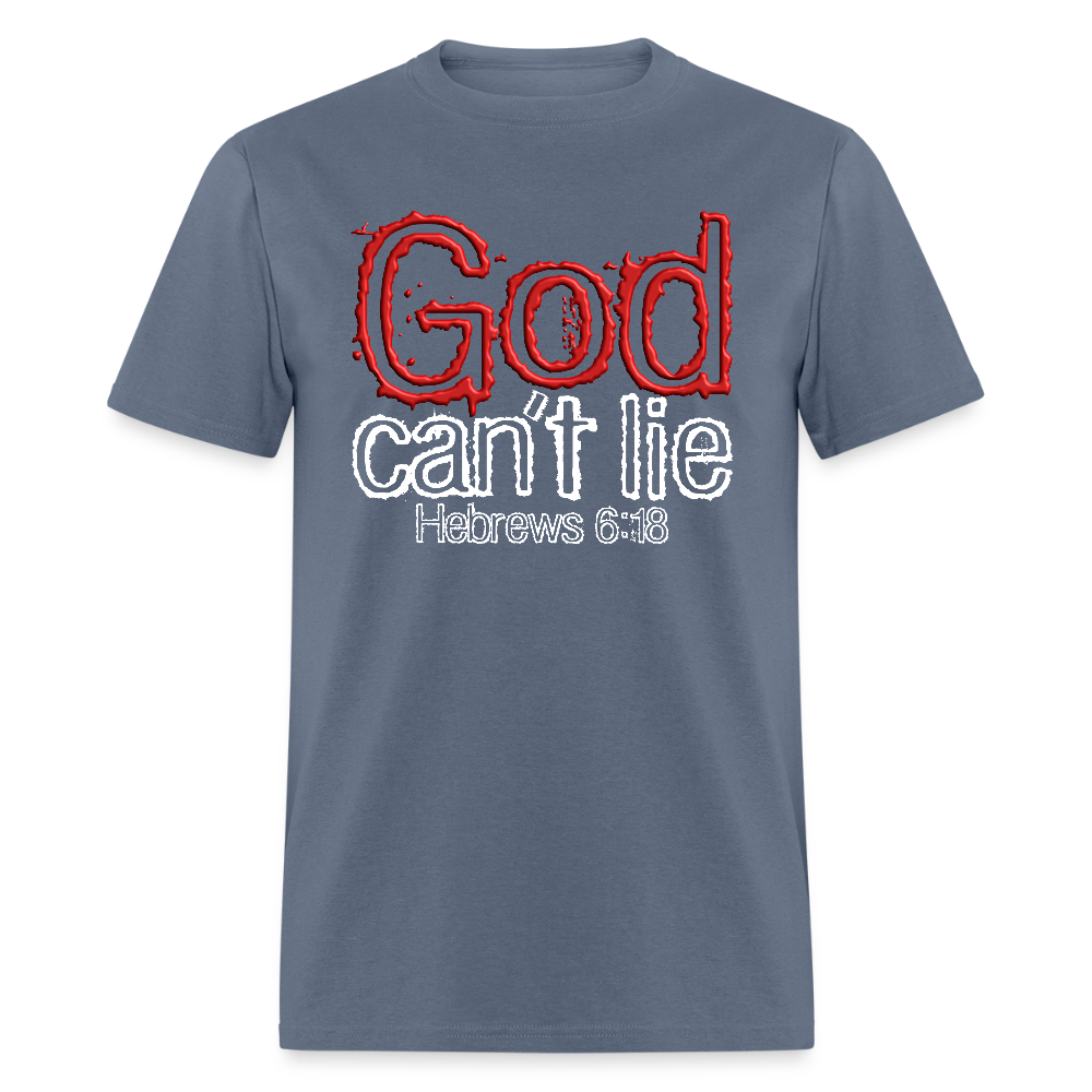 God Can't Lie - denim