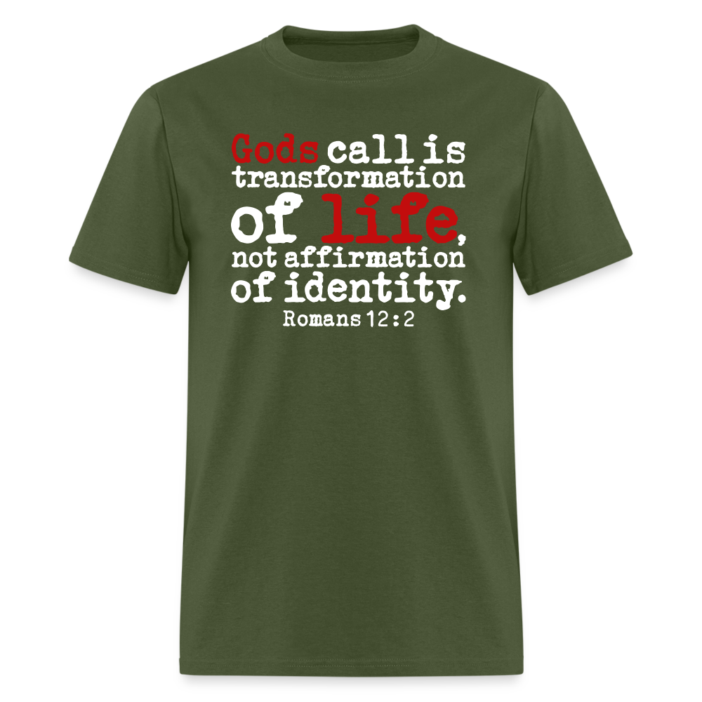 Transformation Of Life - military green