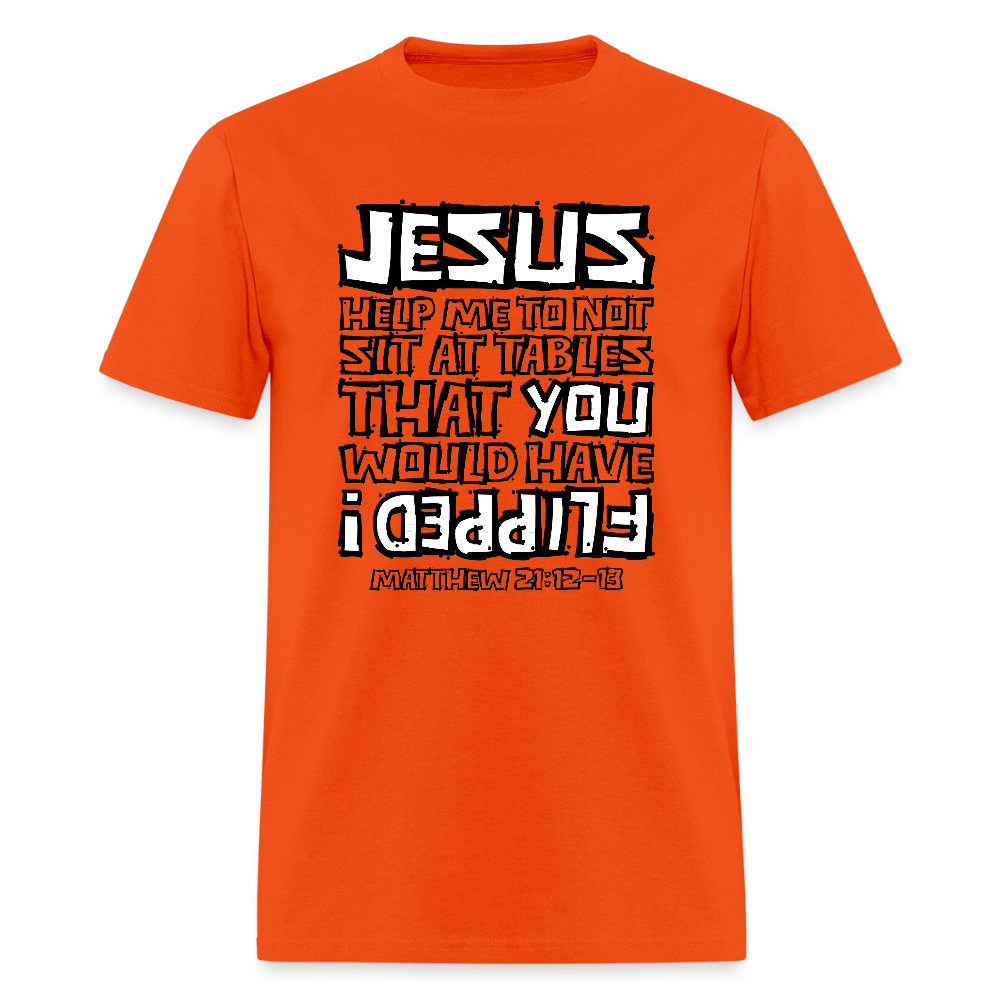 Jesus Flipped - orange